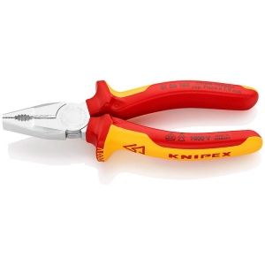 Knipex 01 06 160 Combination Pliers chrome-plated 160mm Heavy Duty